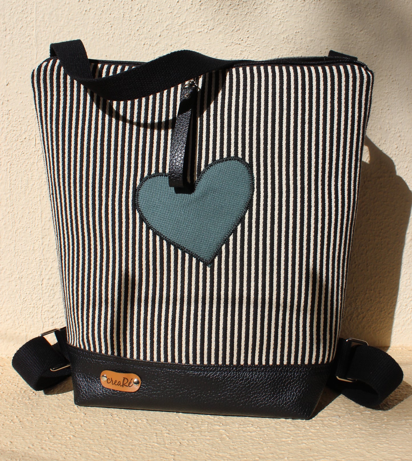 Zaino RIGATO CON CUORE