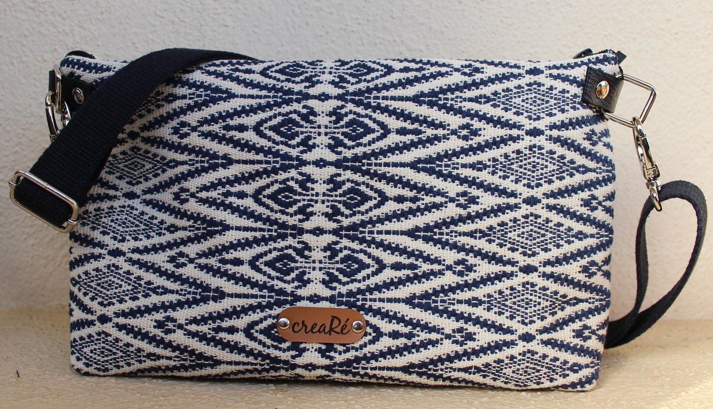 BORSA A TRACOLLA blu navy