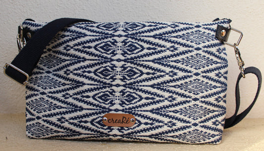 BORSA A TRACOLLA blu navy
