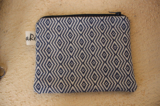 Pochettina blu navy