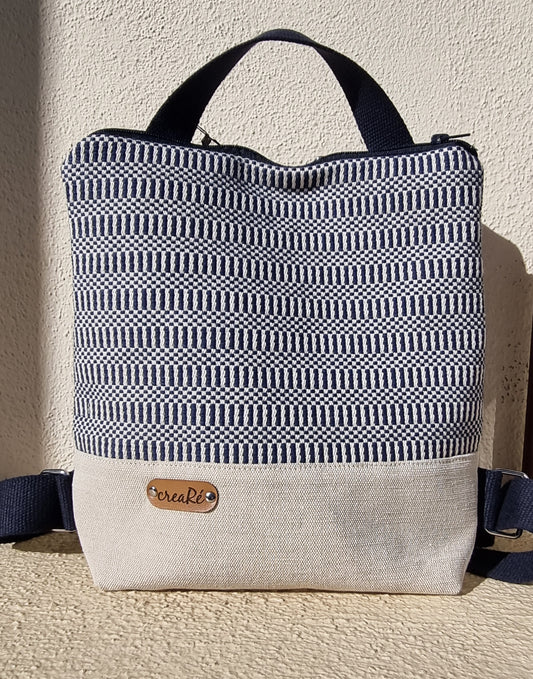 Zainetto blu navy